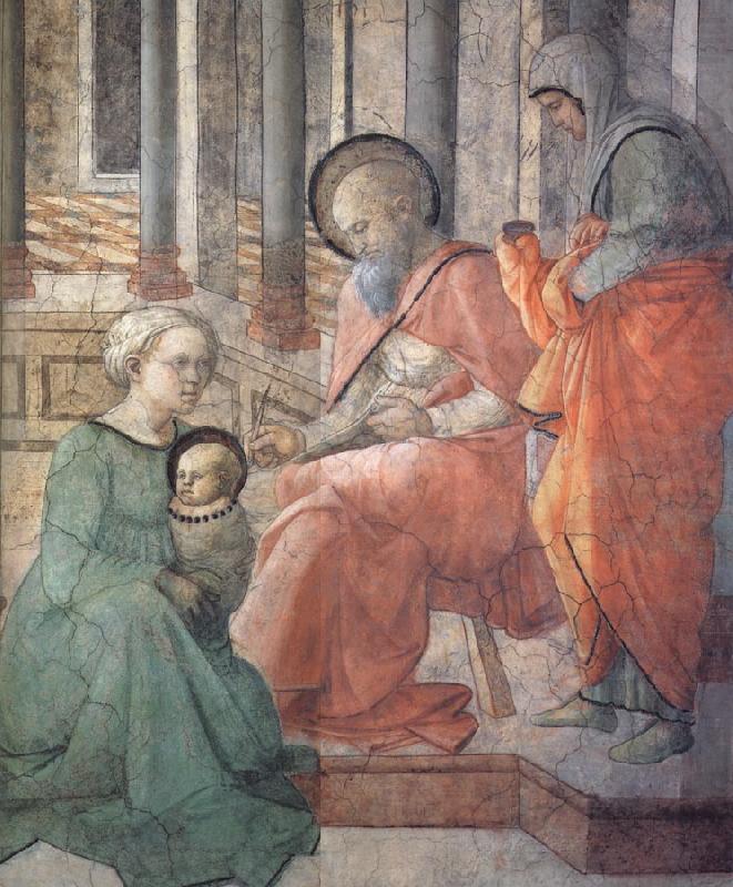 Details of the Naming of t John the Baptist, Fra Filippo Lippi